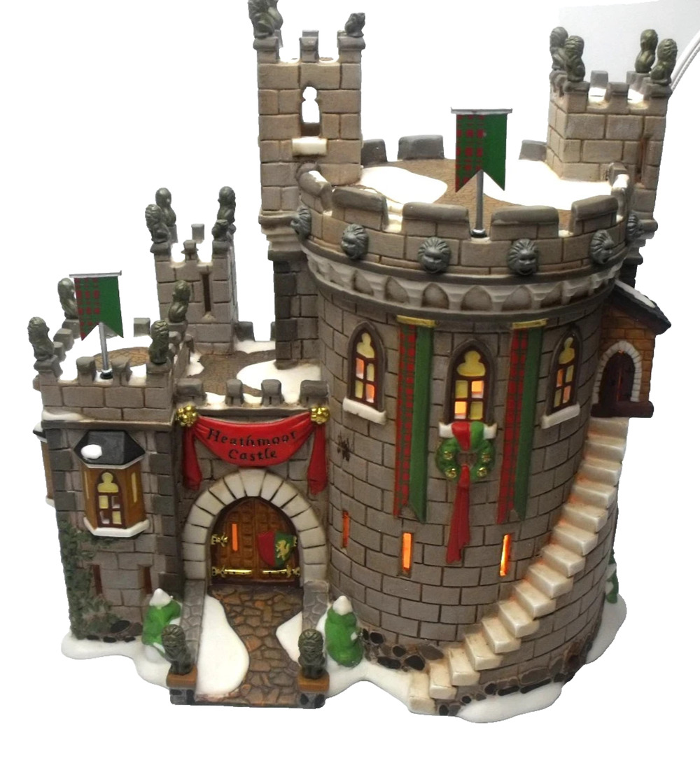 Dept 56 Dickens Village Heathmoor Castle 58313 Christmas Retired